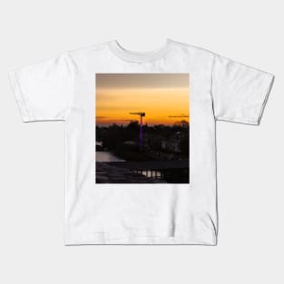 Christmas crane Kids T-Shirt